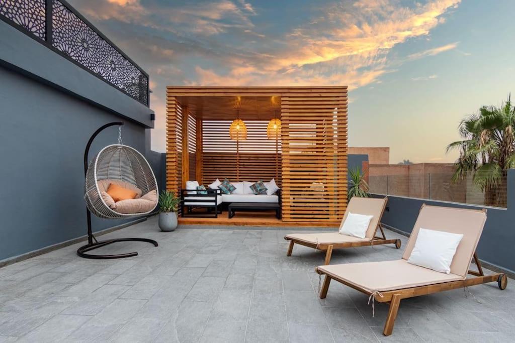 Appartement cosy au cœur de Marrakech avec piscine Marrakesh Extérieur photo